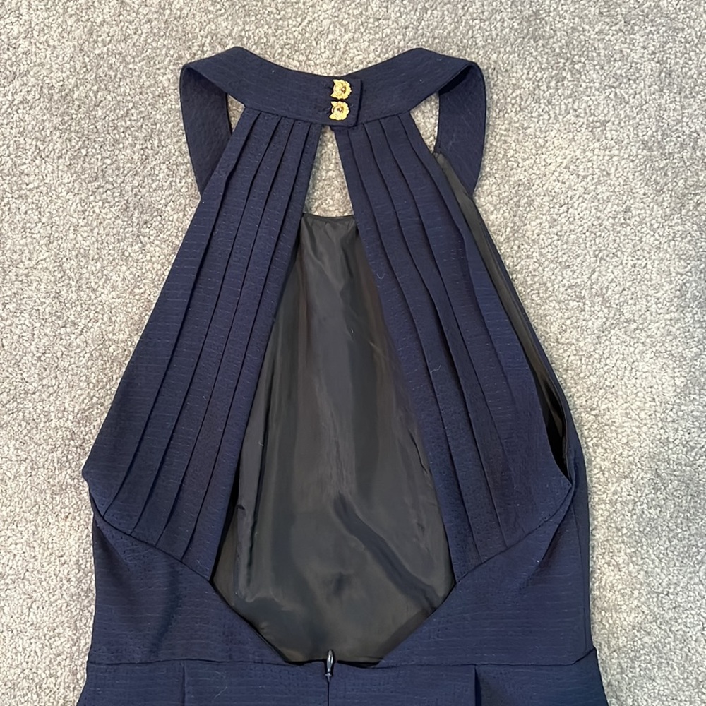 Navy BCBGeneration Dress - Picture 4 of 5